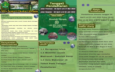 PPDB MTs Negeri 2 Kota Cirebon